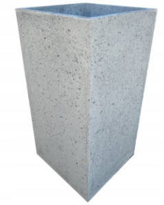  Ghiveci de flori Vivenda 40 cm x 40 x 80 cm beton