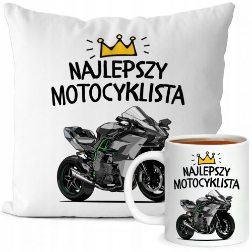  Set cană cu pernă pentru cadou motociclist Cel mai bun motociclist 03