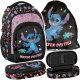  Rucsac școlar Lilo and Stitch Paso multicompartiment, multicolor, 19 ani