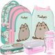  Rucsac PUSHEEN ST.Right MINT Cat Kitten PENTRU FATA CLASELE 1-3 + alte 4 produse