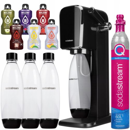  Carbonator de apă SodaStream Art negru + alte 2 produse