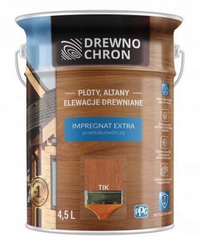  Impregnare lemn Drewnochron Extra Tik 4,5 l