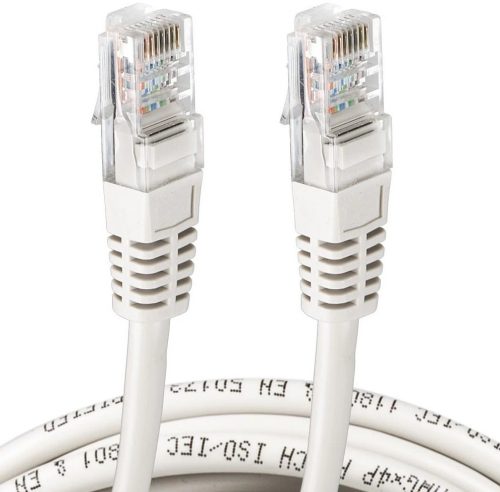  CABLU LAN CABLU ETHERNET PERECHE RĂSUCITĂ Cat 5e PATCHCORD UTP RJ45 5m