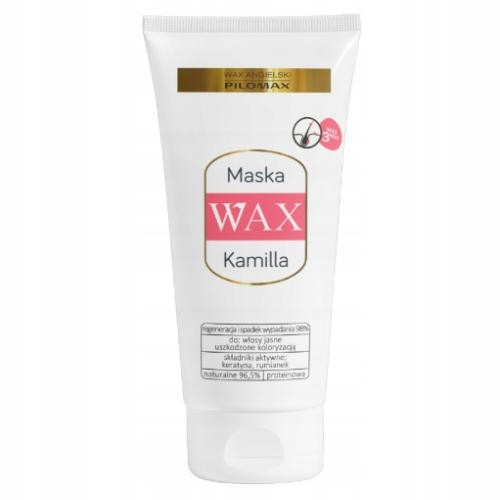  Mască de netezire Wax Pilomax Kamilla pentru păr blond vopsit 200 ml