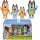  Moose Toys Set figurine Bluey Bluey & Family 4 buc.