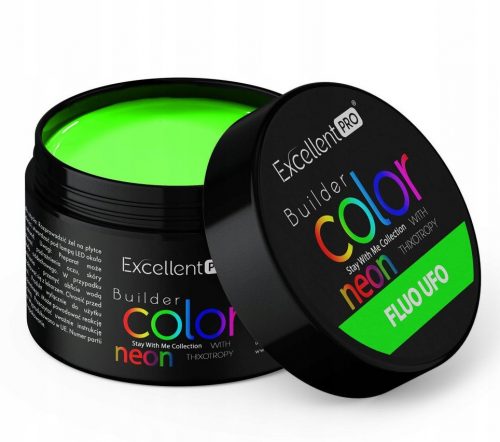  EXCELLENT PRO BUILDER GEL BUILDING GEL NEON VERDE FLUO OZN 30 g