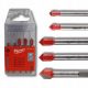  Set de găurit țiglă și ceramică Milwaukee 4932479948 5 buc