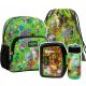  Rucsac școlar Derform Multicolor cu mai multe compartimente + alte 2 produse