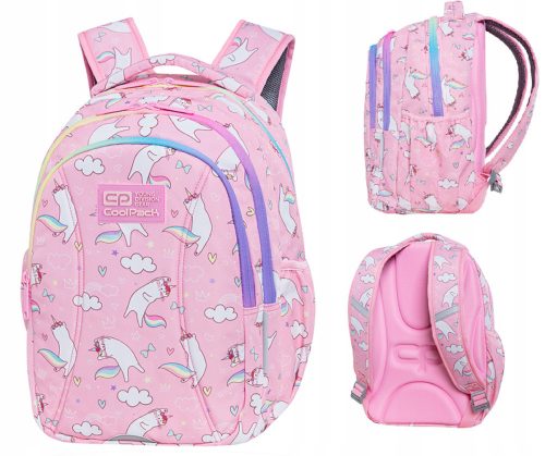  Rucsac școlar Pusheen CoolPack cu mai multe compartimente Nuanțe de roz 21 ani