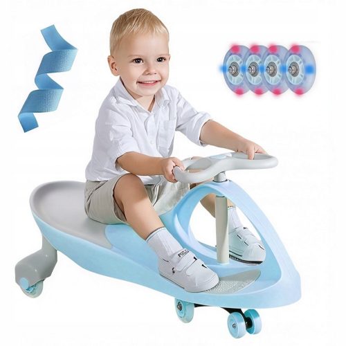  Gravity Ride-On pentru copii RoyaliTo TWISTER CAR LED Roți CUREA GRATUITĂ