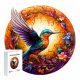  PUZZLE DIN LEMN PENTRU COPII 120 BUCĂȚI Păsări colibri CADOU PENTRU UN COPIL