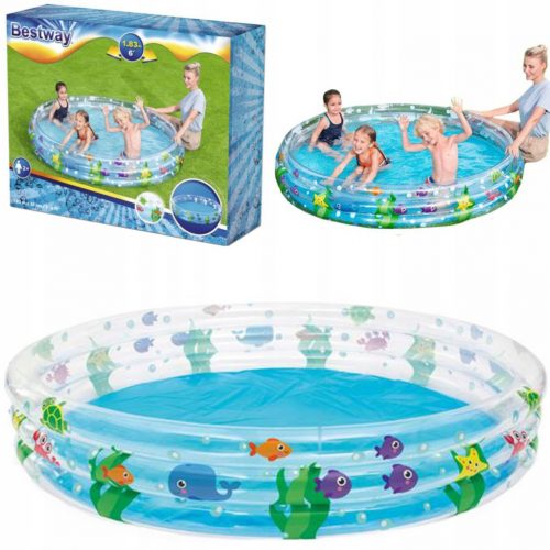  Piscina gonflabila rotunda Bestway 183 x 183 cm