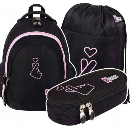  Rucsac St.Right cu 4 compartimente 17'' BP06 K-pop Lover + alte 2 produse