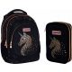  Rucsac Head Unicorn Geantă de școală Unicorn + Toc dublu extensibil Cap