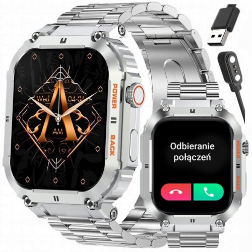  Ceas barbatesc Gravity SMARTWATCH GT6 POLISH CONNECTIONS MENU PRESSION