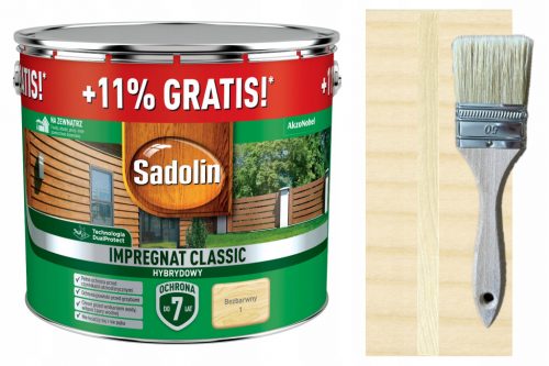  Sadolin Classic Hybrid impregnare, incolor, 10 l