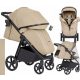  Carucior pentru copii CARRELLO Bravo SL Sand Beige + Husa de ploaie pentru carucior Caretero