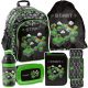  Rucsac școlar Minecraft cu mai multe compartimente Paso negru, Nuanțe de gri și argintiu, Nuanțe de verde, Multicolor 18 l + alte 5 produse