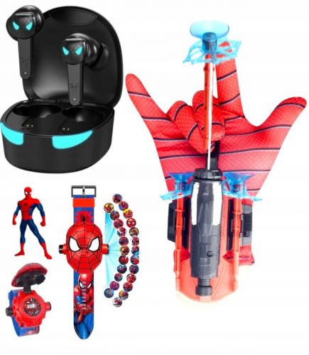  SPIDER MAN WEB LAUNCHER GLOVE 3 DARTS MASCA LUMINANTA