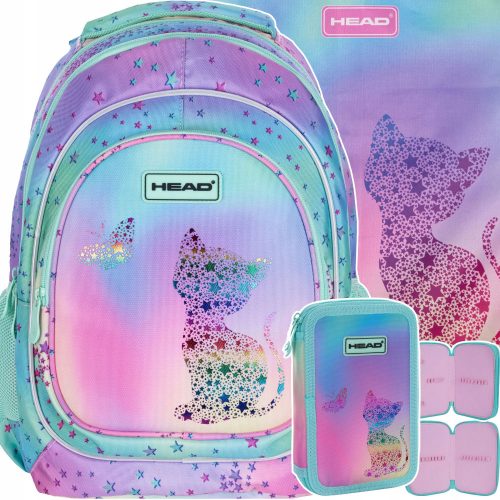  Rucsac școală cu mai multe compartimente Head Multicolor 20 l + alte 2 produse