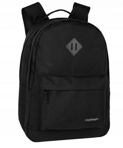  Rucsac școlar CoolPack cu mai multe compartimente, negru, Nuanțe de galben și auriu, 27 l