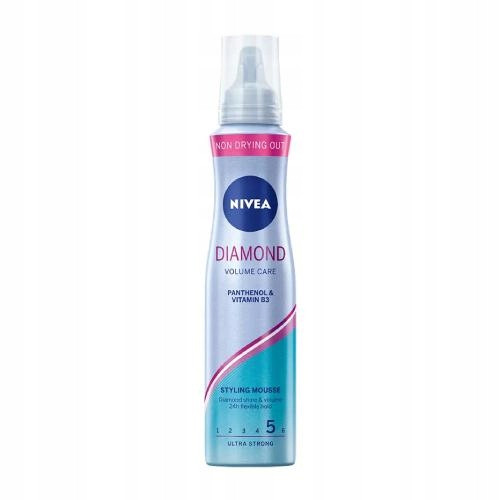  Spuma de păr Nivea Diamond Volume 5 150 ml