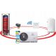  POMPA DE CALDURA 6KW MONOBLOC 1F GALMET SG-000044 6GT + SCHIMBATOR 200l + TAMPON