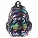  Rucsac școlar ST.RIGHT multicompartiment, negru, multicolor, 23 ani