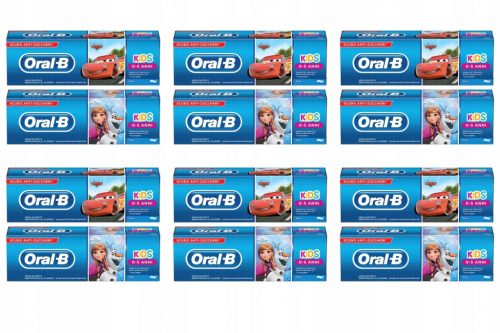  Oral-B Kids Pasta de dinti pentru copii 12x75 ml Frozen&Cars