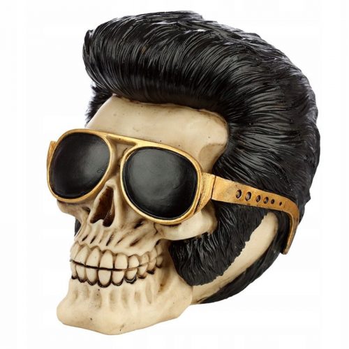  Craniu decorativ - Craniu Elvis Presley Există un singur rege