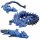  Figurină Dragon de Cristal mobil BLUEBERRY 46 cm