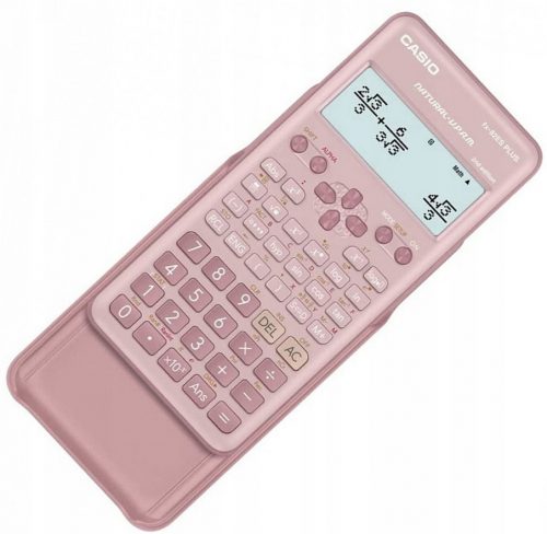  CALCULATOR ŞTIINŢIFIC LA MODĂ CASIO FX-82ES PLUS-2PK SET ORIGINAL ROZ