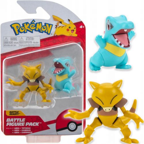  Figurină de luptă de colecție Pokemon Abra Totodile 0138