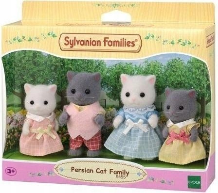  Familia de pisici persane Sylvanian Families 5455