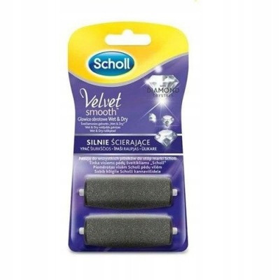  Capete abrazive Scholl Velvet Smooth Wet&Dry, 2 buc