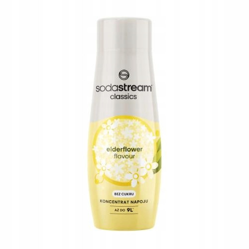  Sirop SodaStream Elderflower Zero Flavour 440 ml