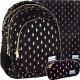  Rucsac scolar multicompartiment Astra negru, Nuante de galben si auriu, Multicolor + alte 2 produse