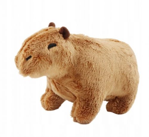  Jucărie de pluș imitație capibara de 18 cm capibară pufoasă moale