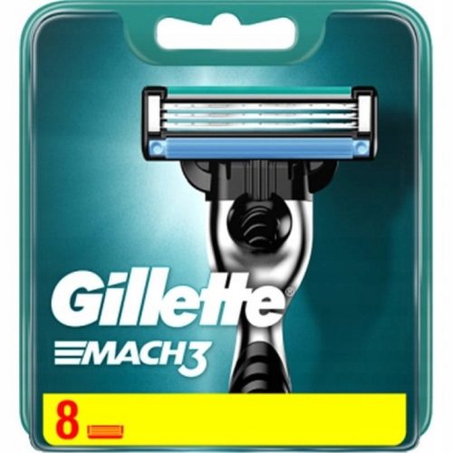  8x CARTUȘE ORIGINALE PENTRU LAME DE BARBERIT GILLETTE MACH3 MACH 3