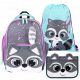  RUCSAC SCOALA BABMIBO RACOON RACCOON PREMIUM + 2 alte produse