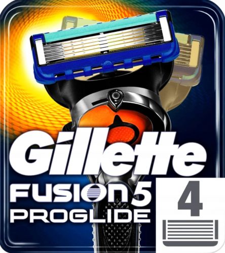  Gillette Fusion 5 Proglide lame cartuse cutite x 4 bucati original ascutit