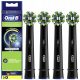  4x CAPETE DE PERIUȚĂ ELECTRICĂ ORAL-B CROSS ACTION EB50 NEGRE