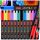  MARKER ACRILICE SET 24 Markere Markere Markere Jupai WATERPROOF