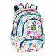  Rucsac școlar cu compartimente multiple CoolPack, alb, multicolor, 24 l