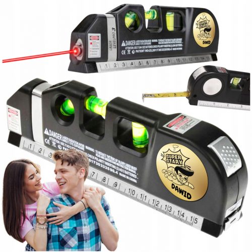  Cadou Ziua Baiatului Nivel Laser cu Masura + Gravura Pentru El