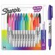  Markere permanenti Sharpie Fine Glam Pop 34 de culori