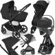  Carucior Cybex Eos Lux 2-in-1 BLK Moon Black 3-in-1