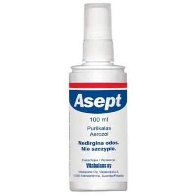  Vitabalans Asept spray dezinfectant pentru piele 100 ml