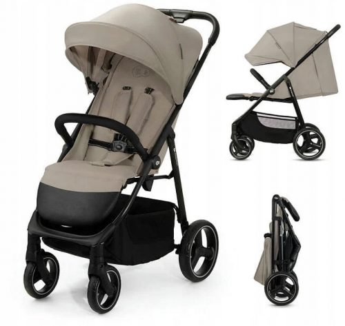  Carucior Light TRIG 3 Kinderkraft Beige pana la 22 kg