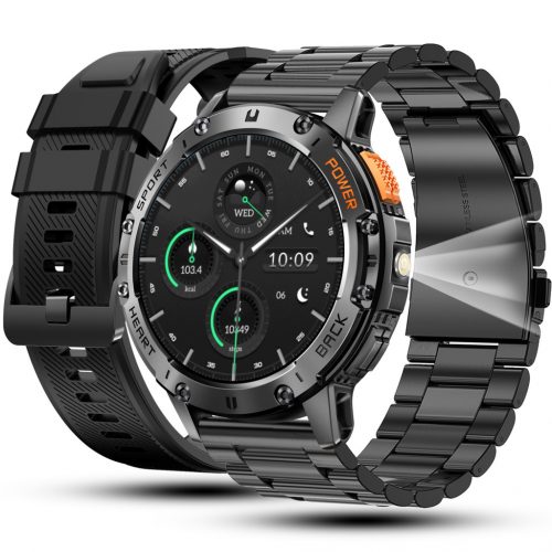  JG Smart ceas bărbătesc JGS-65 Smartwatch Amoled Menu PL